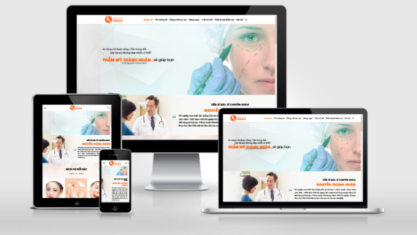 Theme Wordpress thẩm mỹ viện tiến sỹ Thành Nhân