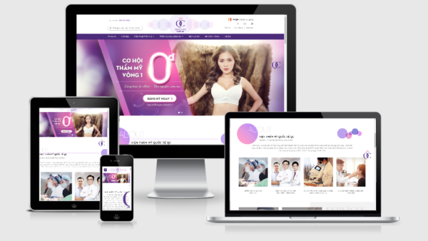 Theme Wordpress thẩm mỹ viện tuyệt đẹp - Thẩm mỹ QC