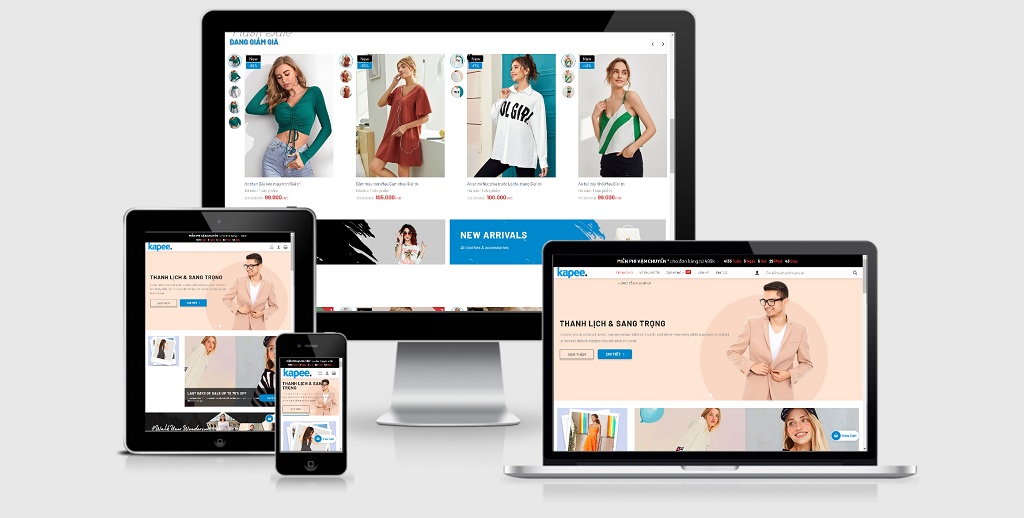 Theme Wordpress thời trang cao cấp mẫu số 10