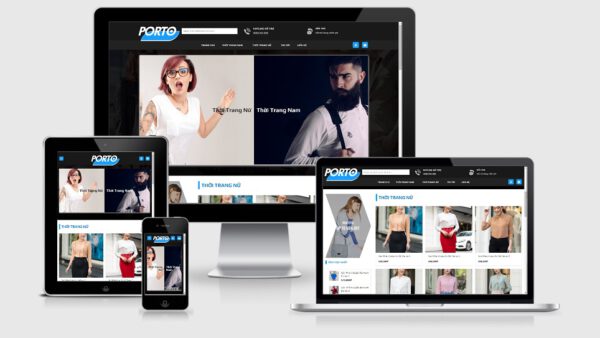 Theme Wordpress thời trang mẫu số 12 - Porto