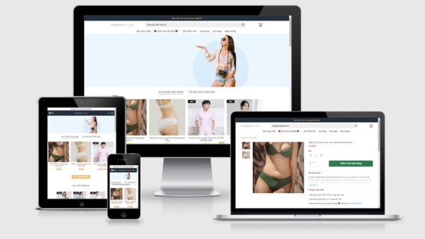 Theme Wordpress bán hàng thời trang đẹp mẫu số 22