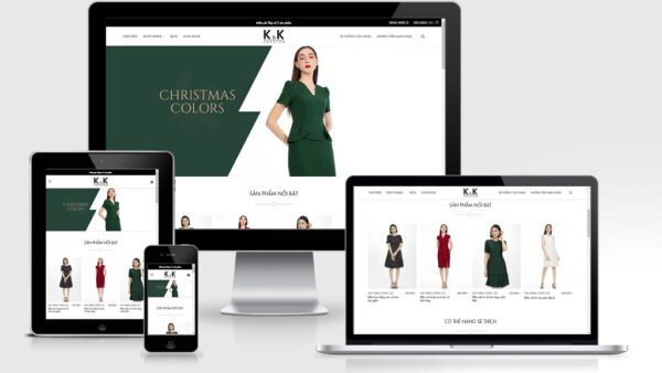 Theme Wordpress thời trang mẫu số 7 - KK Fashion