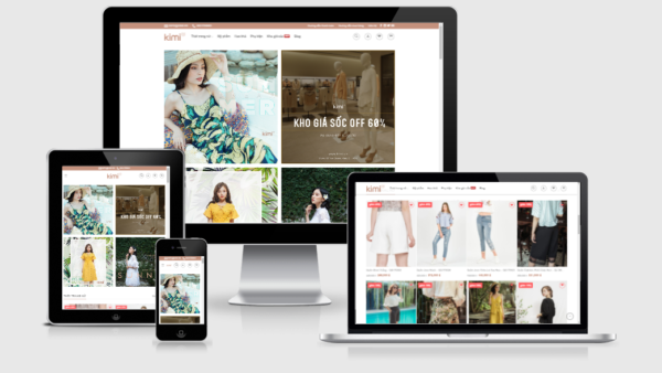 Theme Wordpress thời trang, phụ kiện, mỹ phẩm Kimi