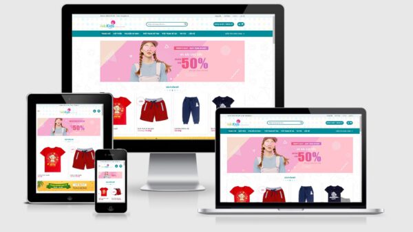 Theme Wordpress thời trang trẻ em Kids