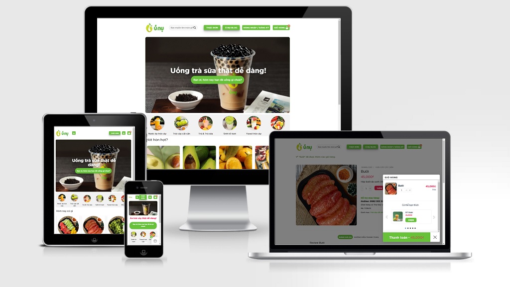 Theme Wordpress thực phẩm, thức ăn nhanh mẫu số 4