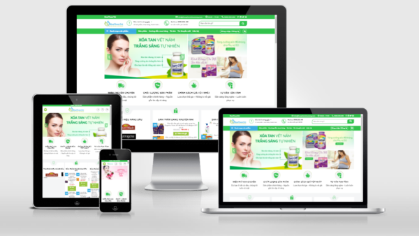 Theme Wordpress thực phẩm chức năng tuyệt đẹp giống muathuoctot