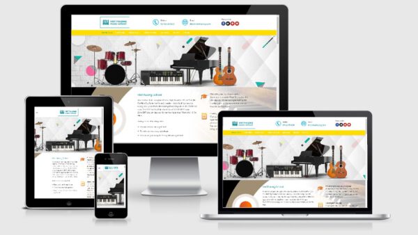 Theme Wordpress trung tâm đào tạo âm nhạc & nghệ thuật, năng khiếu