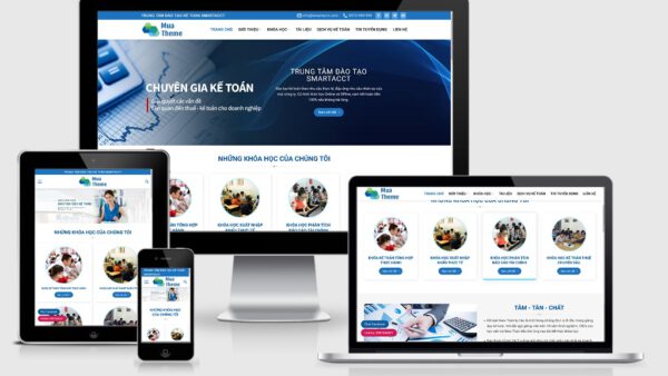 Theme Wordpress trung tâm đào tạo kế toán GiaoDuc3